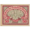 Rakousko, nouzová bankovka 50 h, Gurten, 1920, krásný stav UNC