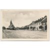 19 - Královéhradecko, Chlumec nad Cidlinou, partie z náměstí, cca 1950