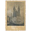 49 - Praha, Týnský chrám roku 1830, cca 1906