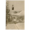 Slovensko, Vysoké Tatry, Lanovka na Lomnický štít, cca 1952