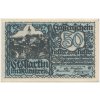 Rakousko, nouzová bankovka 50 h, St. Martin im Mühlkreis, 1920, krásný stav UNC