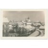 28 - Klatovy, zimní pohled na město, cca 1950
