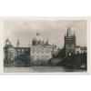 49 - Praha, Mostecká věž a klášter Křižovníků, cca 1935