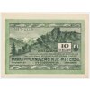Rakousko, nouzová bankovka 10 h, Mittersill, 1920, krásný stav UNC