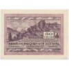 Rakousko, nouzová bankovka 50 h, Mittersill, 1920, krásný stav UNC