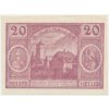 Rakousko, nouzová bankovka 20 h, Mühltreis, 1920, krásný stav UNC