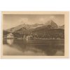 Slovensko, Vysoké Tatry, Kriváň a Štrbské Pleso, cca 1922