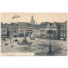 Německo, Dresden, Altmarkt, cca 1909