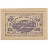 Rakousko, nouzová bankovka 10 h, Lasberg, 1920, krásný stav UNC
