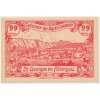 Rakousko, nouzová bankovka  99 h, Attergau, 1920, krásný stav UNC, zcela ojedinělý nominál