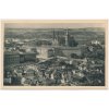 49 - Praha, pohled na Hradčany z Petřína, cca 1940
