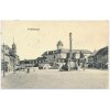 40 - Nymbursko, Poděbrady, oživená partie z náměstí, cca 1908