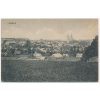 70 - Orlickoústecko, Žamberk, celkový pohled na město, cca 1921