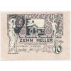 Rakousko, nouzová bankovka 10 h, Payerbach, 1920, krásný stav UNC