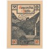 Rakousko, nouzová bankovka 10 h, ConkordiaHütte, 1920, krásný stav UNC