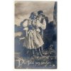 "Po tobě jen toužím", milenci v krojích, ca 1923