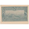 Rakousko, nouzová bankovka 50 h, Eferding, 1920, krásný stav UNC