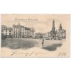 10 - Chrudim, oživená partie z náměstí, cca 1902