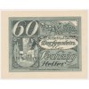 Rakousko, nouzová bankovka 60 h, Dorfgastein, 1920, krásný stav UNC