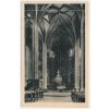 34 - Louny, Vnitřek chrámu sv. Mikuláše, cca 1940