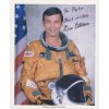 Peterson Donald (1933-2018), americký astronaut, portrétové foto, podpis
