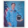 Covey Richard (1946), americký astronaut, portrétové foto, podpis