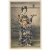Asijská dívka v kimonu, ca 1910
