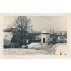 70 - Orlickoústecko, Žamberk, partie u kapličky s pohledem na město, cca 1947
