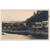 01 - Benešovsko, Chocerady, pohled od řeky, cca 1926
