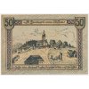 Rakousko, nouzová bankovka 50 h,  St.Leonard, 1920, krásný stav UNC