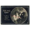 Pohlednice "Vždy svoji budem", cca 1920