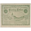 Rakousko, nouzová bankovka 50 h, Schenkenfelden, 1921, krásný stav UNC