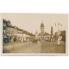 34 - Lounsko, Žatec, oživené náměstí, cca 1930