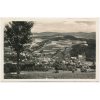 58 - Semilsko, Jablonec nad Jizerou, celkový pohled na město, cca 1956