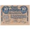 Rakousko, nouzová bankovka 10 h, Steinermark, 1921, krásný stav UNC