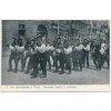 49 - Praha, V. slet všesokolský, Hanácká kapela v průvodu, cca 1907