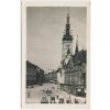 41 - Olomouc, oživená partie z Masarykova náměstí, cca 1930