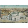 Rakousko, Vídeň, Wien, Panorama vom Rathaus, cca 1913