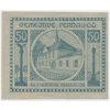 Rakousko, nouzová bankovka 50 h, Pernau, 1921, krásný stav UNC