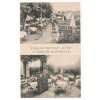 12 - Český Krumlov, terasa hotelu Růže, 2 záběr, 1931, prošlá poštou