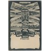 47 - Plzeňsko, Přeštice, 15 - ti okénková koláž oživených záběrů, cca 1921
