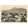 33 - Litoměřicko, Lovosice, pohled na město pod Lovošem, cca 1948