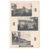 60 - Strakonice, 3 záběr, gotický hrad a barokní zámek, cca 1928