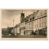 08 - Cheb, oživené náměstí, cca 1949