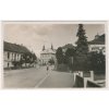 57 - Rychnovsko, Vamberk, oživená ulice, cca 1934