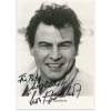 Buchholz Horst (1933-2003), německý herec, portrétová karta s vl. podpisem