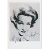 Marlene Dietrich (1901-1992), německo-americká herečka a zpěvačka, foto s vl. podpisem