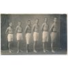 Sokol, kabinetní fotopohlednice sokolského družstva, cca 1910