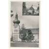 28 - Klatovsko, Srní, kostel, bouda, ca 1930
