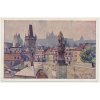 49 - Praha, Malostranské mostní panorama, cca 1930